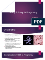 Group B Strep in Pregnancy: DR - Jebakkani