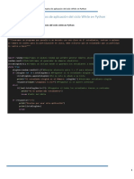Ejemplos de Aplicación Del Ciclo While en Python