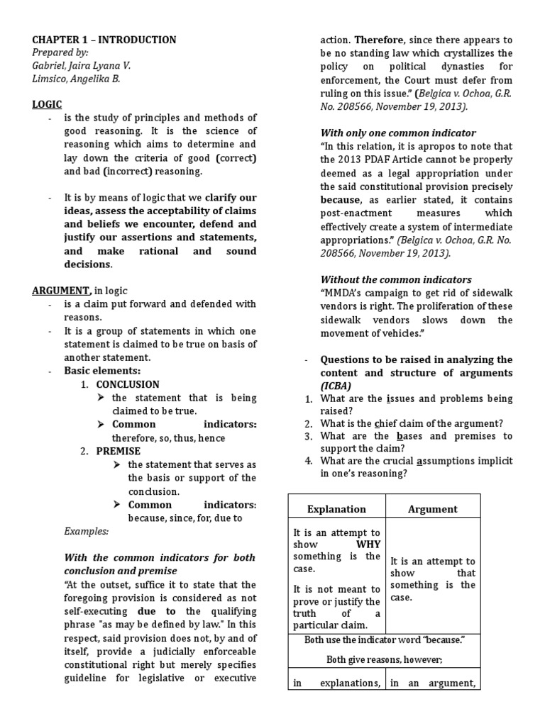 Logic & Legal Reasoning Basics | PDF | Argument | Reason