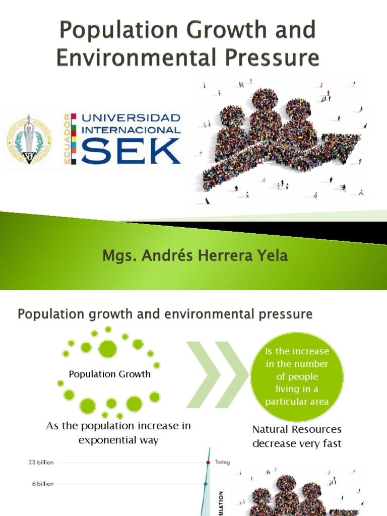 Impact of Population Growth on Environment | PDF | Human Impact On The ...