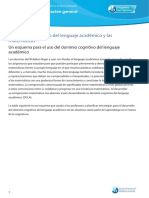 Uso Cognitivo Del Lenguaje Académico en Matemáticas