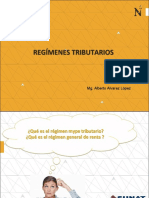 SESIÓN 6  SEMANA 3   REGíMENES TRIBUTARIOS MYPE TRIBUTARIO RÉGIMEN GENERAL