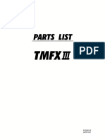 TMFXIII Parts List 202000