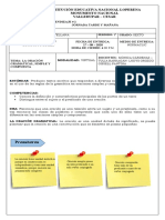 GUÍA 2 - La Oracion Gramatical, Simple y Compuesta - 3° Periodo