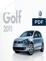 2011 Brochure Volkswagen Golf Gti en