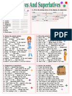 Forming and comparing degrees of adjectives