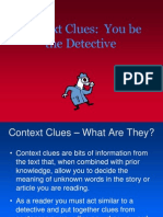 Context Clues Powerpoint