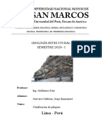 Clasificación de pliegues según su geometría