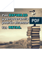 Esfuerzo para Lograr Metas PDF