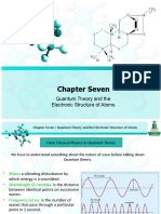 Chapter Seven: Quantum Theory and The Electronic Structure of Atoms