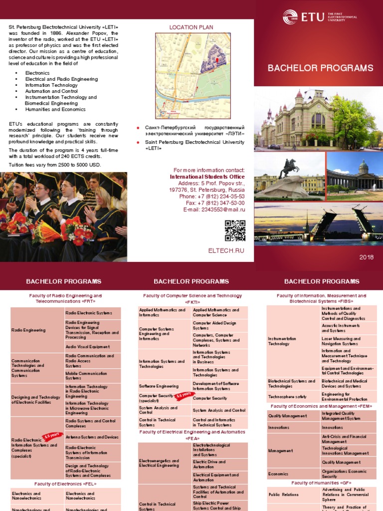 Bachelor Programs: Location Plan | PDF | Computing | Information And ...