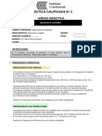 01-Operaciones Contables - PRÁCTICA CALIFICADA #2 (Criterio I) - Ptto Operativo PDF