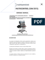 Minimac Manual - NUTRICONTROL