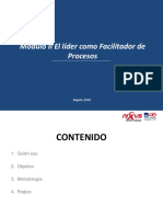 Modulo II El Líder Como Facilitador de Procesos