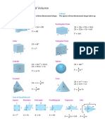 Surface Area and Volume PDF
