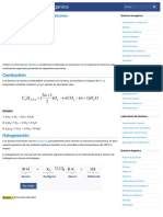 Reacciones Principales de Los Alcanos - HTML