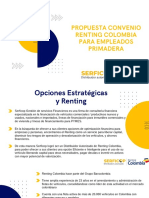 Propuesta Convenio Renting Colombia para Empleados Primadera