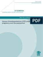 Venous Thromboembolism (VTE) Prophylaxis in