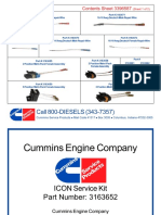 Call 800-DIESELS (343-7357) : 3163652 ICON Kit Contents Sheet 3396587