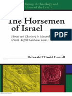 Horsemen of Israel Horses and Chariotry in Monarchic Israel