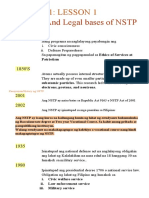 NSTP Module 1 Lesson 1