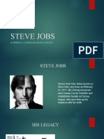 Steve Jobs: Evidence: Consolidation Activity