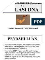 ISOLASI DNA - Pertemuan 6 - 2019