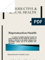REPRODUCTIVE & SEXUAL HEALTH