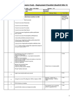 Deployment Engineer (Illawarra Coal) - Deployment Checklist (South32 Win 10 Soe)