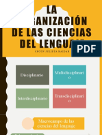 La Organización de Las Ciencias Del Lenguaje