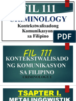 Kontekstwalisadong Komunikasyon Sa Filipino Day 1