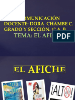 El afiche