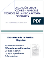 Declaratoria de Fabrica Modulo 1