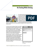 Figure 4-1. The No Texting While Driving App