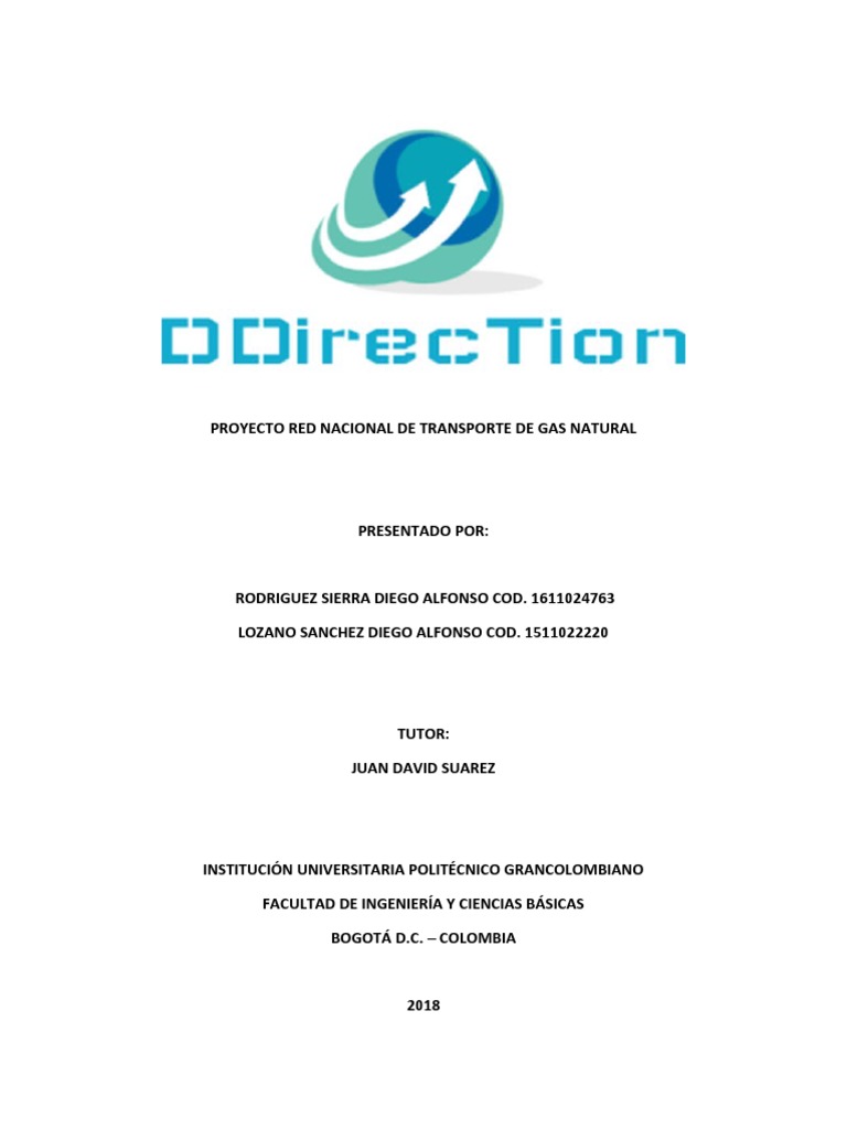 Proyecto de Transporte de Gas Natural | PDF | Almacén | Inventario
