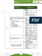 Medidas manejo ambiental