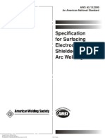 AWS A5.13 Specificacion For Surfacing Electrodes For Shielded Metal Arc Welding (2000)