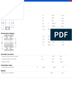 Datasheet ROULEMENT HAUTE TEMPERATURE SKF