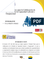 EXPOSICION DE Calificación de Perdida Laborar