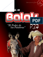 Parashá 40 Balak (El Poder de Las Palabras) INSTITUTO TORÁH