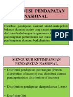 Distribusi Pendapatan Nasional