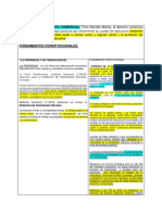 Fundamentos Constitucionales .