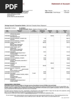 Statement of Account: 4-2-07 Blok A Pangsapuri Flora 2 Jalan Asteroid U5/30 Seksyen U5 40150 Shah Alam, Selangor