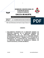 Reglamento Interno de La Comisaria Portada PDF