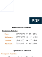 Operation and Composite Functions