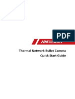 Quick Start Guide of Thermal Network Bullet Camera