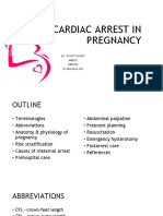 Cardiac Arrest in Pregnancy