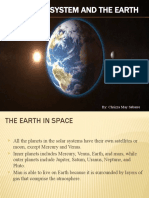 The Solar System and The Earth: By: Chrizza May Sabarre