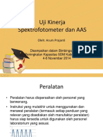 Uji Kinerja Spektrofotometer Dan AAS PDF