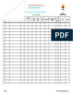 NCR Log Sheet: Gulf Asia Contracting Co - LLC